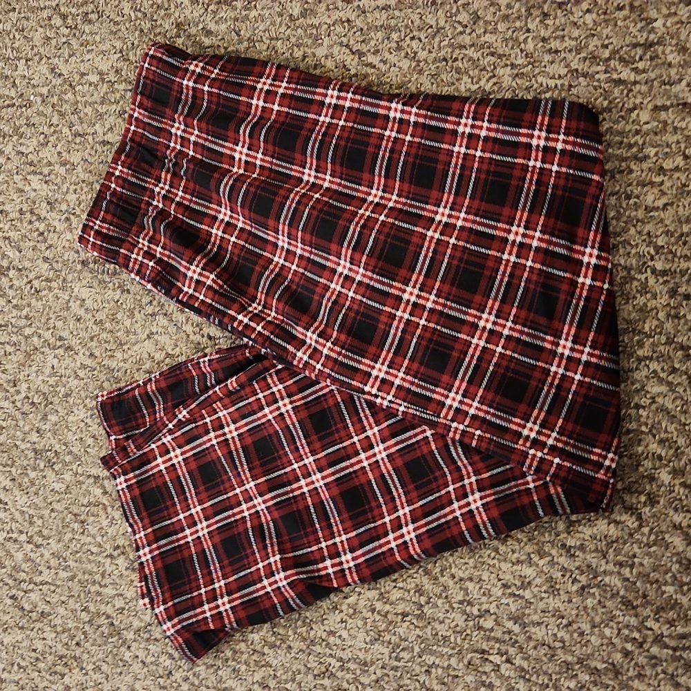 Men's Plaid Pajama Pants Size M